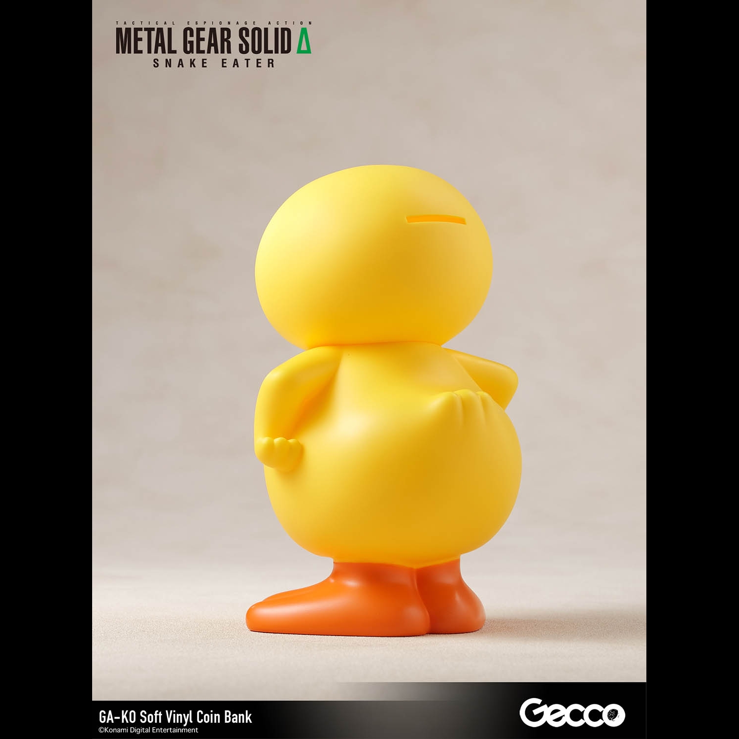 METAL GEAR SOLID Δ: SNAKE EATER, GA-KO Soft Vinyl Coin Bank